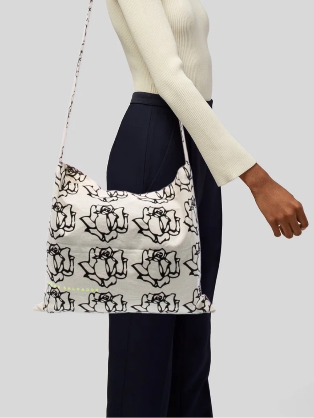 canvas tote bag by Freda Salvador